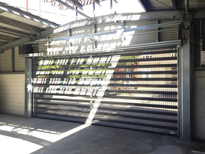 Perforated roller shutters Air Flow